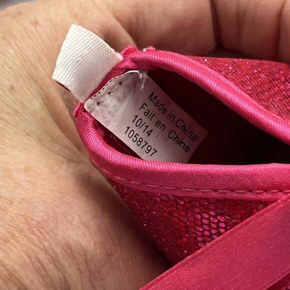 Build a Bear BAB Lot Pink Sparkle Glitter High Top Sneakers Shoes Roller Skates - Picture 2 of 15